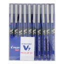 Pilot V7 Roller Ball Pen Pack of 20 (Blue Ink )...