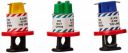 Pin In Pin Out AK-CBL3 Wide Circuit Breaker Lockout (Set of 3)...