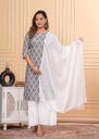 Pingaksh  Women Viscose Rayon Kurta Sharara Set...