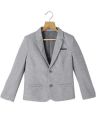Pink & Blue Full Sleeves Textured Blazer...
