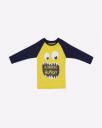 PINK N BLUE Graphic Print Crew-Neck T-shirt...