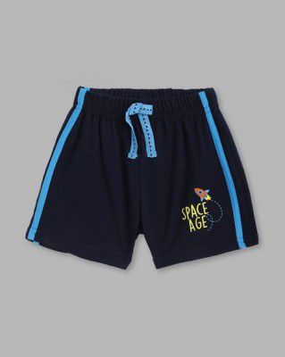 PINK N BLUE Printed Shorts with Elasticated Drawstring Waist