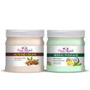Pink Root Almond Cream 500gm with Herbal Massage Cream 500gm...
