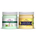 Pink Root Aloe Vera Cream 500gm with Honey Almond Cold Cream 500gm...
