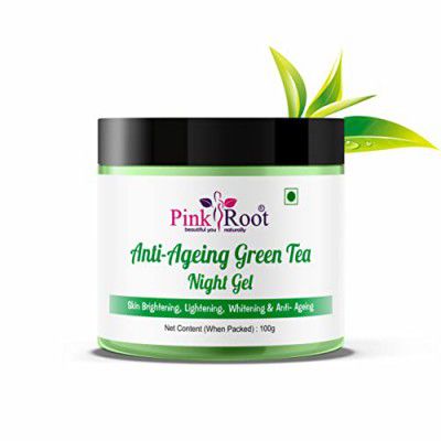 Pink Root Anti Aging Green Tea Night Gel 100 ml