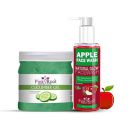 Pink Root Apple Oil Balancing Face Wash 100ml with Cucumber Gel Enriched with natural Cucumber extract 500gm...