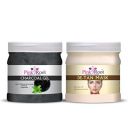 Pink Root Charcoal Gel 500gm with De-Tan Mask 500gm...