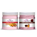Pink Root Fruit Cream 500gm with Wine & Beer Scrub 500gm...