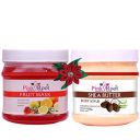 Pink Root Fruit Mask 500gm with Shea Butter Cream 500gm...