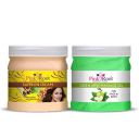 Pink Root Green Apple Massage Gel 500ml with Saffron Cream 500ml...