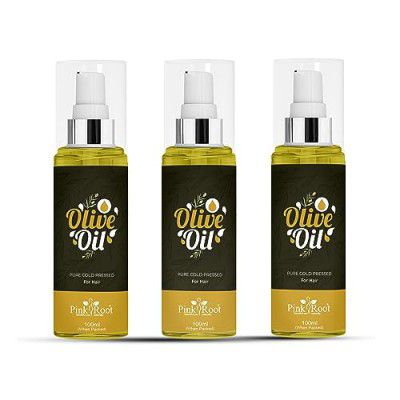 Pink Root Olive Oil, Multi Color, 100 ml, Pack of 3