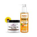 Pink Root Papaya Facewash 100ml & Vitamin E Under Eye Cream, 100ml...