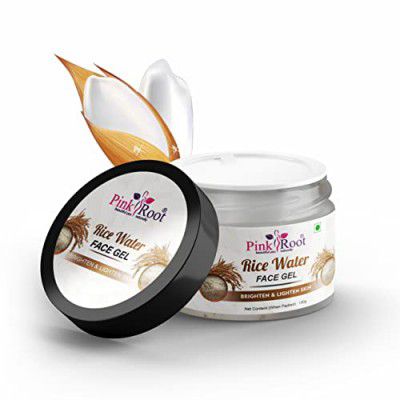 Pink Root Rice Water Face Gel 100gm to Radiant Glowing skin Suitable for all skin types