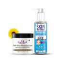 Pink Root Skin Whitening Facewash 100ml & Under Arms Whitening Cream, 100ml...
