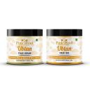 Pink Root Ubtan Cream with Massage Gel 100gm each, Combo Pack...