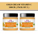 Pink Root Vitamin C Cold Cream 100 ml (Pack of 2)...