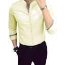 Pinkmint Shirt for Men Cotton Spread Collar Long Sleeve Shirt Suitable for Event Formal Casual...
