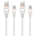 Pinnaclz Original Made in India Combo of 2 Micro USB Fast Charging Cable...