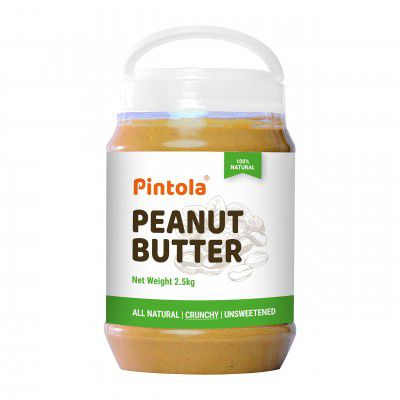 Pintola All Natural Peanut Butter (Crunchy) (2.5kg)