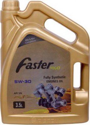 piston Faster 5W-30 MGO API SN For Petrol,Diesel & CNG cars Full-Synthetic Engine Oil  (3.5 L, Pack of 1)