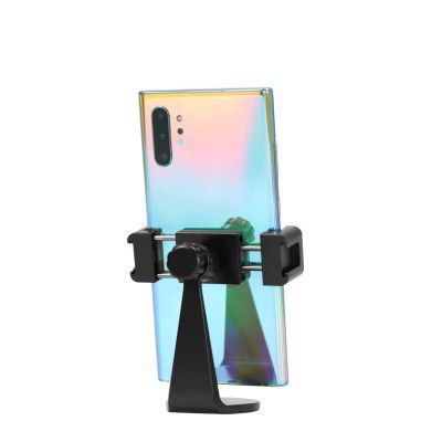 Pivo Smart Mount Adjustable 360° Vertical and Horizontal Smartphone Aluminum Holder Stand with Universal Clamp Adapter ¼ inch Thread for Tripods