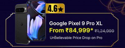 Big Billion Days Special : Google Pixel 9 Pro XL to be priced From ₹84999