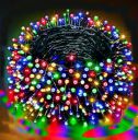 Pixel Power LED String Light 8 Flashing Modes Copper Wire | 360 Degree Bulbs Super Brightness | 50 Feet | Heat & Water Resistant | for Diwali, Christmas, Wedding Decoration (Joyful Multicolour)...