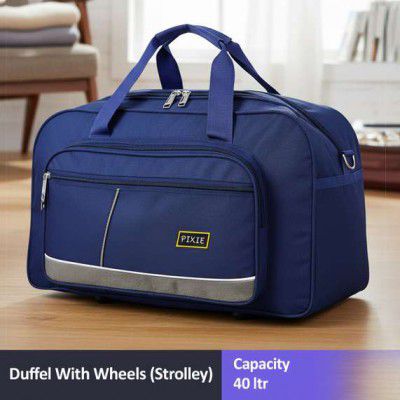 Pixie Luggage duffle Bag For Men And Women Duffel With Wheels (Strolley)