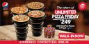 Pizza Hut Unlimited Pizza Friday @ Rs 249...