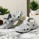 PKKART  Men Clogs Sandal  (Grey , 9)...