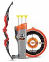Planet Of Toys Archery Set for Kids Bow and Arrow Toys for Boys | Outdoor Sports Bow Arrow Dhanush Baan Target Game for Kids - Brown...