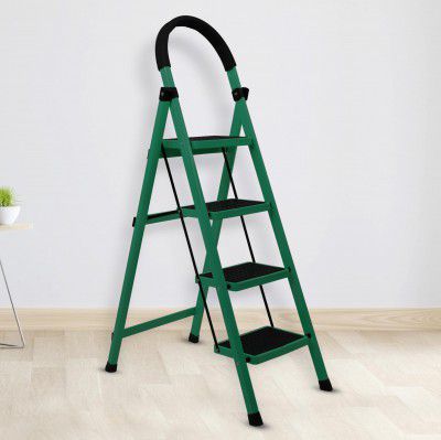 Plantex Cheston Premium GI Steel Foldable 4 Step Ladder