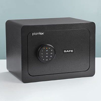 Plantex Digital Safe Locker Electronic keypad locker for home/20 Litres Digital locker - (Black)