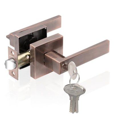 Plantex Door Lock/Heavy Duty Main Door Lock with 3 Key/Mortise Lock for Home/Office/Hotel - (9807-Copper Antique)