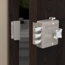 Plantex Heavy Duty Dead Bolt Lock/Rim Lock Set/Trio Lock Dead Bolt for Home/Office/Hotel – Pack of 1 (Matt)...