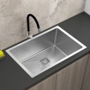 Plantex Premium Stainless Steel Sink (Silver Matt - 16x18x9 Inches)...