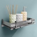 Plantex (Primax) Stainless Steel Bathroom Shelf Rack/Bathroom Organizer/Wall Shelf for Bathroom Accessories ...