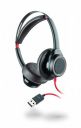 Plantronics - Blackwire 7225 USB-A Headset  Dual Ear  Boomless Computer Headset - Connect to PC/Mac via USB-A  ...