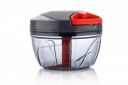 Plastic Large Handy and Compact Chopper with 3 Blades for Effortlessly Chopping Vegetables and Fruits 450 ml, Grey...