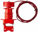Plastic Universal Valve Lockout Device Ak-Uld-22A Spring And Pu, Pack Of 2, Red...