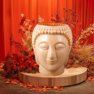 Plastic Vase for Flower Pot, Gifting, Home Decoration, Garden, Office Corner, Bedroom, Balcony, Living Room, Event Day Pack of 1