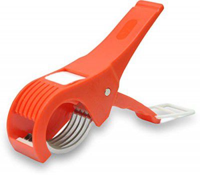 Plastic Vegetable Cutter Vegetable Chopper Veg Cutte-Red
