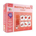 Play & Learn Funskool Colours 6in1 Matching Jigsaw Puzzle Game for Kids, 6x12 Pieces, Age 4+ Years...