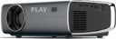 PLAY Native Full HD Crystal Clear Android 9 4K Projector with HDR WiFi Bluetooth (10000 lm / Wireless / Remote Controller) Projector  (Grey)...