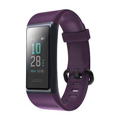 Play PLAYFIT 21 Smart Band, Button Touch, Colour Display (Purple)