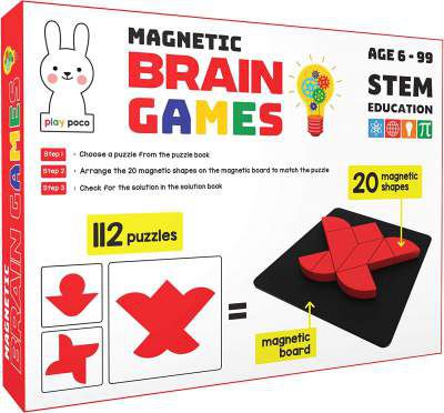 Play Poco Magnetic Brain Games - 112 Puzzles