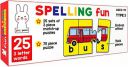 Play Poco Spelling Fun Type 3 Spelling Puzzle - Learn to Spell 25 Three Letter Words - Beautiful Colorful Pictures (Age 4+) - 75 Pieces...