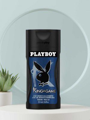 Playboy Men King of The Game 2 In 1 Shower Gel & Shampoo - 250 ml