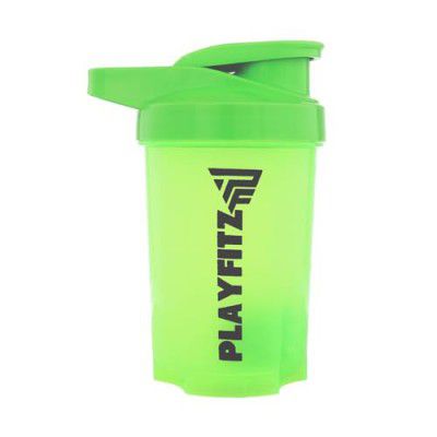 PLAYFITZ Wave Prime Shaker Bottle for Protein Mixes | 500ml. (Green)