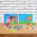 PlayMagic Peppa Pig Dough Shape & Learn Activity Set With Moulding Lid & 4Tubs 50gm Each|Roleplay Set With 6Shape Cutters & 1Template|Water based Soft Dough|Non-Toxic|Gift Setfor Kids 3+|Made In India...